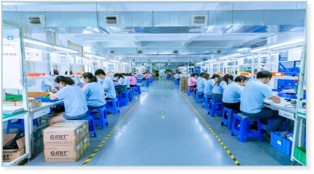 Shenzhen Connection Electronic Co., Ltd linea di produzione del produttore